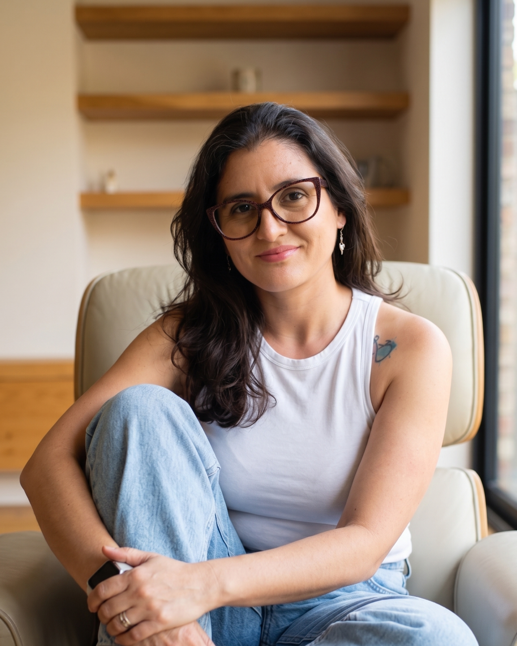 Tati Quaglio, psicoterapeuta integrativa e pesquisadora em Dublin